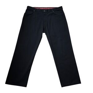 Vintage Old Money Ermenegildo Zegna Black Chino 5 PocketPants Madein Italy CC09